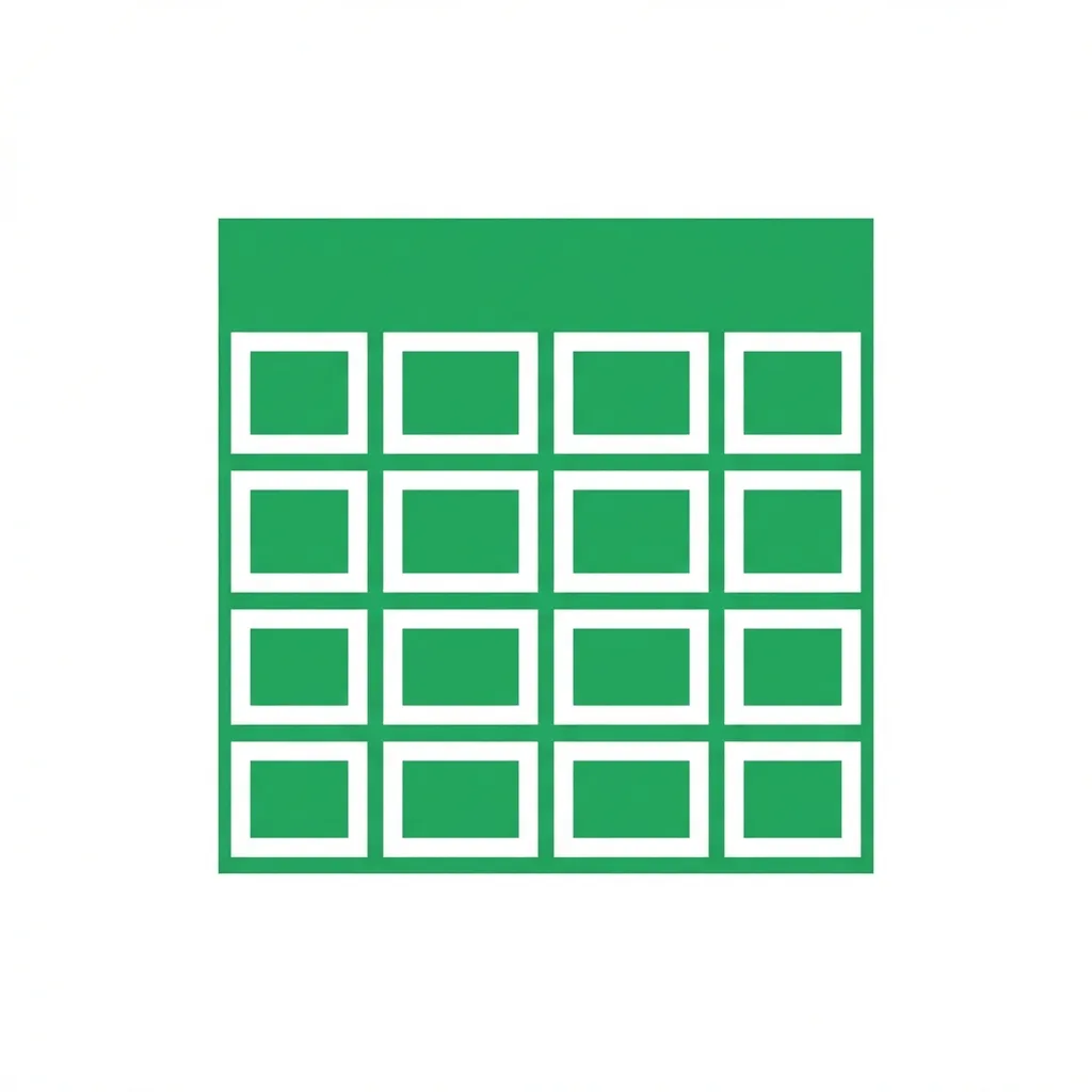 Land measurement conversion chart icon